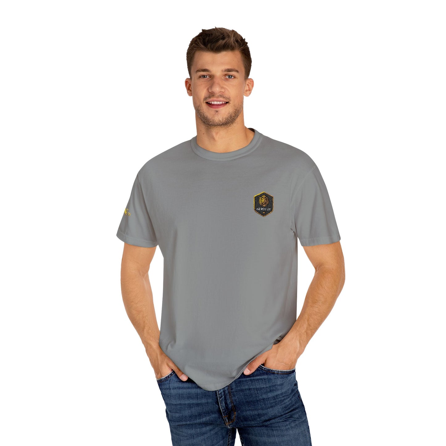 Lion Crest Tee –T-Shirt by NEROLUX DESIGN