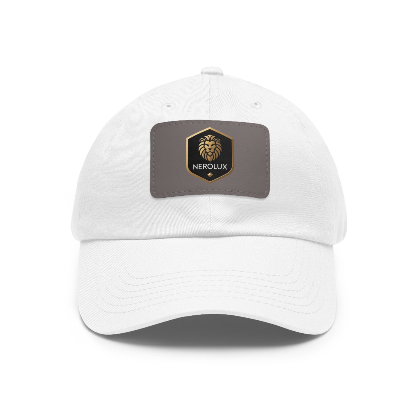 Stylish Dad Hat with Leather Patch - Perfect Gift for Dads designed by nerolux