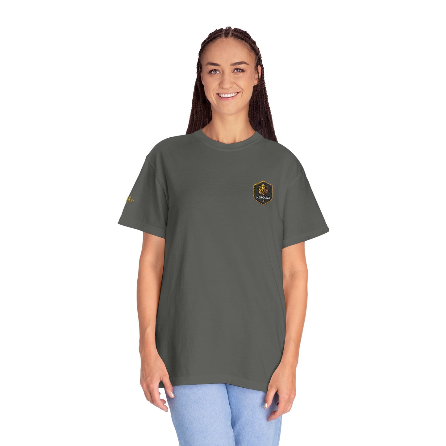 Lion Crest Tee –T-Shirt by NEROLUX DESIGN