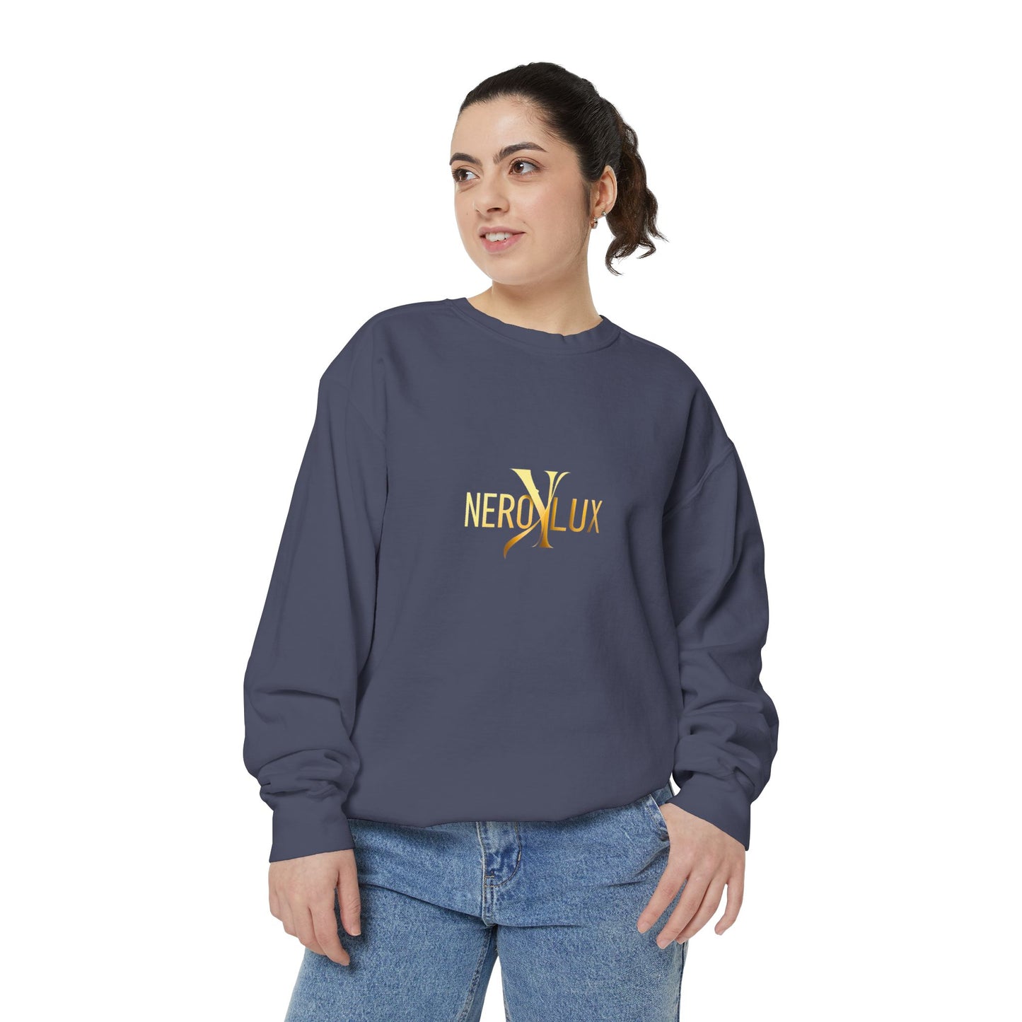 NeroLux Gold Script Sweatshirt