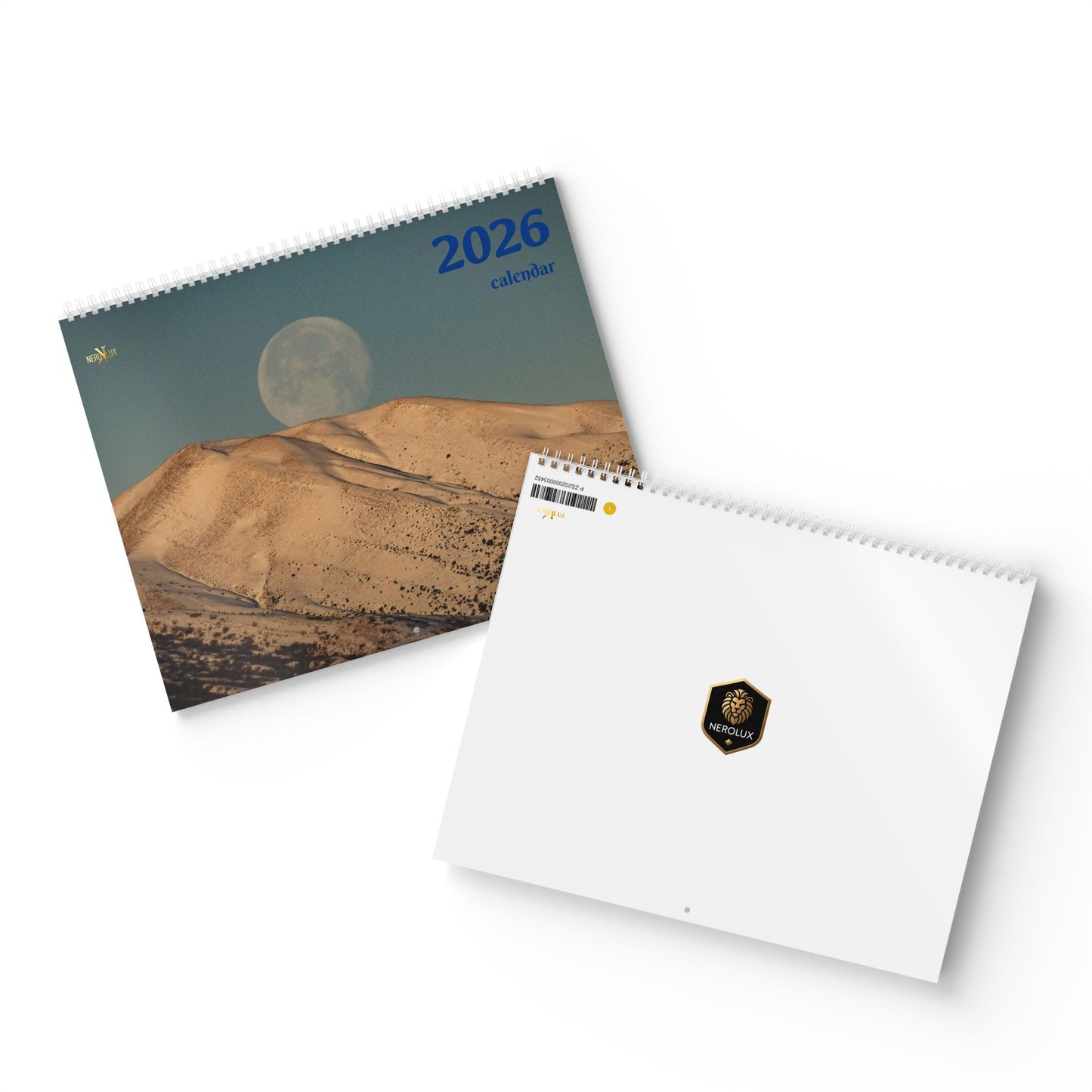 Standard Wall Calendar 2026 | Nature Photography, Monthly Planner, Yearly Organizer, Home & Office Decor